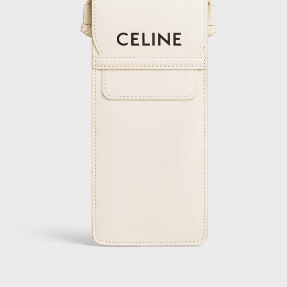 Celine Ivory Phone Holder